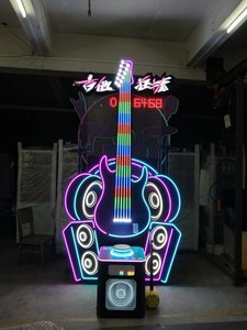 Neofuns 2024 Attraente Macchina da Gioco Sportiva di Nuova Concezione con Martello per Chitarra Pazza, Sistema di Riscatto con Gettoniera - Product Image 3