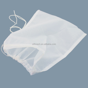 Sac filtrant en nylon personnalisé 90 120 160 190 microns avec cordon <span class=keywords><strong>de</strong></span> serrage pour aquarium, bassin, piscine, haute capacité d'absorption des impuretés - Product Image 3