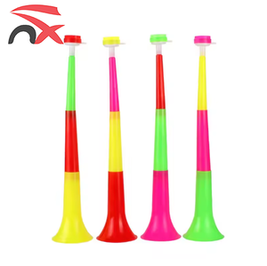 Corneta de Plástico Personalizada <span class=keywords><strong>con</strong></span> Logotipo, Precio Económico al por Mayor, para Animar en Eventos Deportivos, <span class=keywords><strong>Campana</strong></span> de Vaca para Fanáticos del Fútbol - Product Image 3