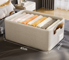 หูจับหนังผ้าฝ้าย KG สีเบจ