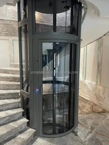 योंगली लिफ्ट परिपत्र घर ग्लास दृश्य इनडोर और आउटडोर कर्षण विला पैनोरामिक लिफ्ट - Product Image 2