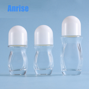 Forma di goccia d'acqua trasparente 30ml/50ml Roller Bottle olio essenziale forme speciali Anti sudore Gel Pain Odd Form Roller Bottle - Product Image 3