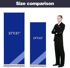 Bán buôn biểu ngữ đứng cuộn lên biểu ngữ nhôm có thể thu vào biểu ngữ cho quảng cáo và khuyến mãi - Product Image 3