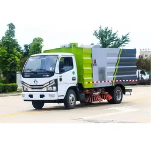 Personalizado Dongfeng 7360kg 4X2 Road Sweeper Office Varios vehículos de limpieza