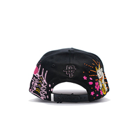 Topi Baseball Vintage 5 Panel Anti Air Bordir 3D Multiwarna Custom Grosir, Desain Unik, Dapat Disesuaikan