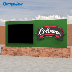 Наружная реклама от производителя, светодиодный указатель, бренд Totem, Светодиодный светящийся пилоновый знак - Product Image 2