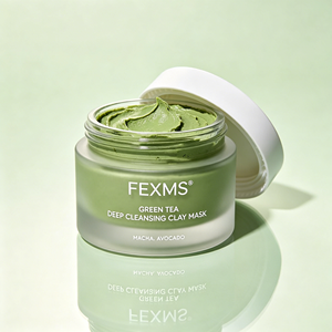 Private Label Tea maschera di <span class=keywords><strong>argilla</strong></span> verde con Avacado pori di pulizia a base di erbe <span class=keywords><strong>naturale</strong></span> maschera di <span class=keywords><strong>argilla</strong></span> Matcha <span class=keywords><strong>per</strong></span> <span class=keywords><strong>il</strong></span> <span class=keywords><strong>viso</strong></span> - Product Image 1