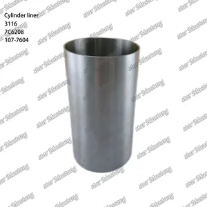 3116 Cylinder Liner 7C6208 107-7604 Suitable For Caterpillar Engine Parts