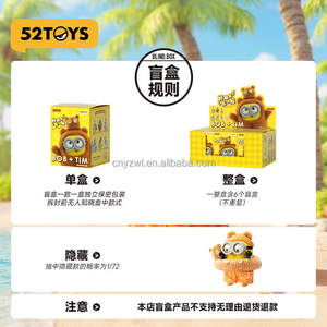 Caja Misteriosa Original 52TOYS, Peluche Colgante, 52toys Bobb-Tim <span class=keywords><strong>Minions</strong></span>, Serie de Vinilo Good Friends Together, Juguete Coleccionable, Caja Sorpresa - Product Image 5