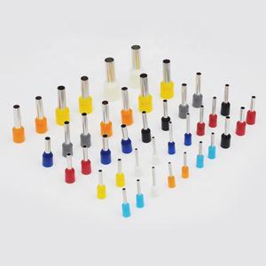 חוט נחושת פין מסוף מלחץ מחבר מבודד טבעת הידוק פין מסופי קצה חוט כבל conector - Product Image 2