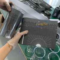 Longtai Paper Pipe Identification Gauge, Auxiliary Pipe Diameter Measuring Instrument, Universal Tool for Home/Small Projects