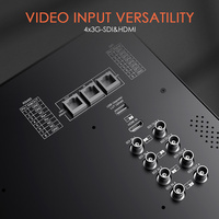 Moniteur de diffusion multi-caméras SEETEC ATEM215S 21,5 pouces 3G-SDI Full HD 1920x1080 Certifié OEM Firmware personnalisé B2B
