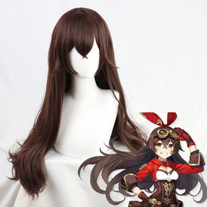 Perruques de cosplay Venti Keqing <span class=keywords><strong>Barbara</strong></span> Diluc Kaeya Noelle Traveler Lumine Aether Amber, synthétiques, résistantes à la chaleur, unisexes, pour adultes, en gros - Product Image 2