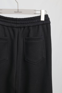 Ensemble de pantalon en molleton pour <span class=keywords><strong>femme</strong></span> de haute qualité, pantalon large à cordon de serrage, doublure chaude, streetwear décontracté d'hiver, survêtement - Product Image 2