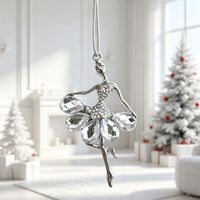Pendentif Ornemental Fille Danseuse en Alliage de Zinc de Haute Qualité, Service d'Échantillons, Fabrication ODM en Gros