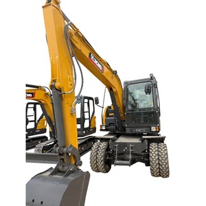 Excavatrice sur pneus XE80WG de 6,9 tonnes, la plus vendue en Chine, pour travaux de terrassement, en excellent état, conforme aux normes EPA Euro 5, à vendre - Product Image 1