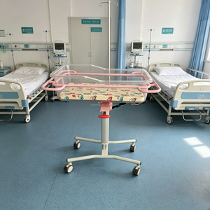 Carrello per Culla Ospedaliera dal Design Moderno con Altezza Regolabile per la Cura dei <span class=keywords><strong>Neonati</strong></span> - Product Image 2