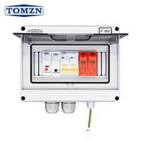 Dispositif de protection contre les surtensions TOMZN 8 voies 1 entrée 1 sortie 600V CC 16A 20A 25A 32A 40A 50A 63A avec disjoncteur et fusible à double borne