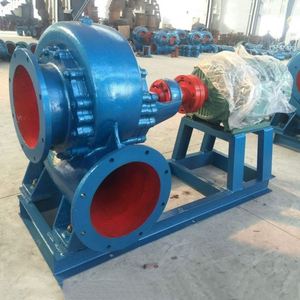 ปั๊มน้ำแบบเปิด ทนทานต่อการกัดกร่อน อัตราการไหลสูง ปั๊มแบบไหลผสม สำหรับควบคุมน้ำท่วมและระบายน้ำ - Product Image 4