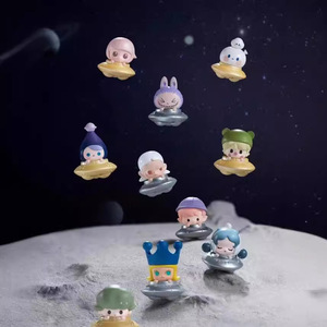 Fagiolo Flash piccolo UFO grazioso grano Moe <span class=keywords><strong>serie</strong></span> PVC <span class=keywords><strong>Fantasy</strong></span> & fantascientifica bambola premaman seduto scatola cieca - Product Image 2