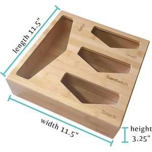 Custom-made cross-border food bag <b>storage</b> <b>boxes</b>, multi-functional <b>kitchen</b> drawer <b>storage</b> <b>boxes</b>, <b>storage</b> bag brackets, and - Product Image 3