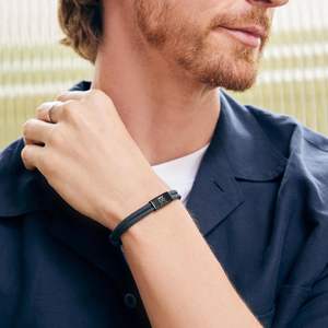 Bracelet Homme Personnalisé Corde à Voile <span class=keywords><strong>Surfer</strong></span> Partenaire Bracelet en Acier Inoxydable Personnalisé Gravé Nom Bracelet Initiales Bijoux - Product Image 3