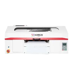 AORICAI Dual xp600 cheap DTF printer 30cm printer A3 Pet Film T Shirt Textile Printing Machine for all fabric