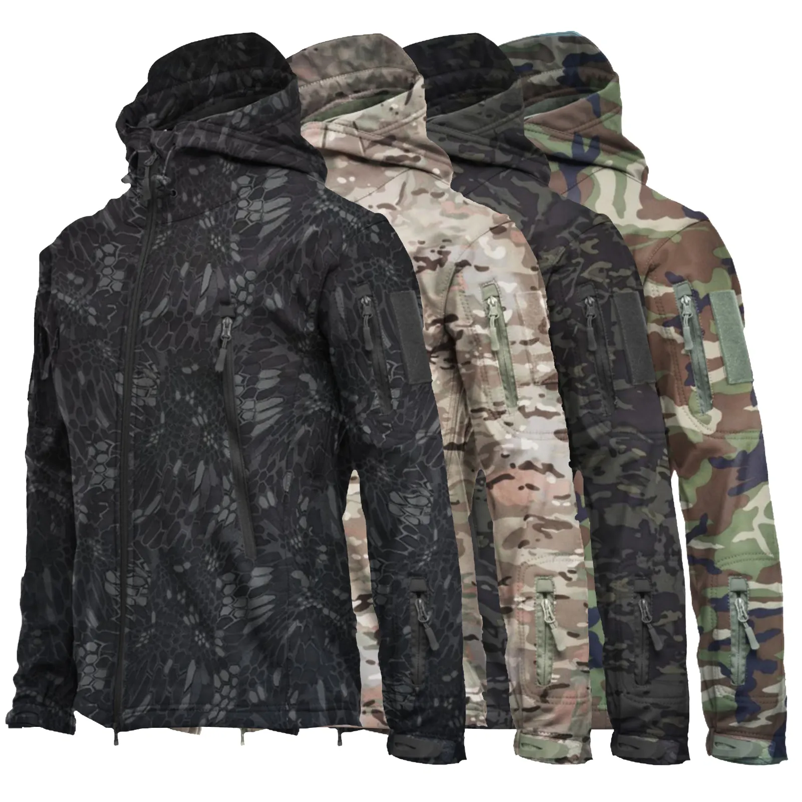 Custom Men Sports Softshell Jackets Grey Outdoor Camping Coats Waterproof Soft Shell Jacket With Hood Workwear