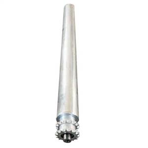 Rantai rol baja tahan karat 12b-2 50mm Dia pusat distribusi logistik menggunakan rol gravitasi rol galvanis rol konveyor - Product Image 4