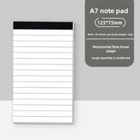 Lot de fournitures scolaires en gros avec blocs-notes de poche portables et carnets de mémos