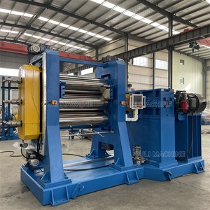 Ba CuộN tấm cao su máy làm/cao su <span class=keywords><strong>calender</strong></span> calendering máy - Product Image 2