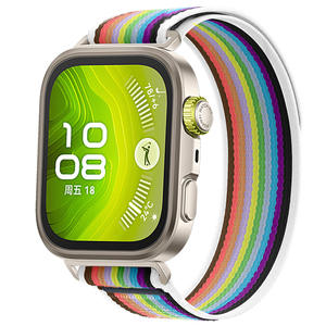 Correa de nailon para reloj inteligente, banda para <span class=keywords><strong>Huawei</strong></span> <span class=keywords><strong>Watch</strong></span> <span class=keywords><strong>Fit</strong></span> 4 Pro, pulsera para reloj - Product Image 4