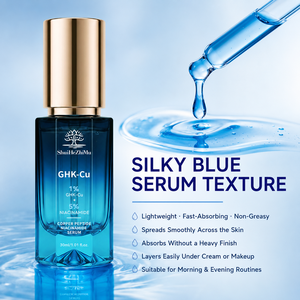 Siero all'ingrosso da 30ml con GHK-Cu Peptidi di Rame, 5% Niacinamide, Ialuronato di Sodio, Centella ed Ectoina per la Routine di Cura di Viso e Collo - Product Image 5
