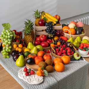 Fruits artificiels réalistes, modèles de simulation de fruits pour la décoration de cuisine, présentoirs de marché, accessoires de photographie, décoration de bol à domicile - Product Image 1