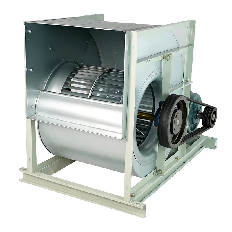 Ventilateur à lames personnalisées Turbine de ventilateur centrifuge Ventilateur avant incurvé à faible bruit pour AHU, unité de purification d'air