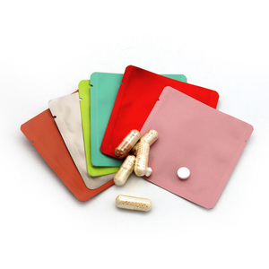 Capsule <strong>Packaging</strong> Small Ziplock Custom <strong>Pill</strong> Bags - Product Image 1