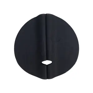 Bamboo Charcoal black facial mask sheet spunlace nonwoven one time use facial mask sheet