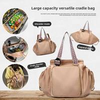 Mochila Pañalera Plegable Personalizada OEM, Expandible, con Correa para Equipaje, para Viajes