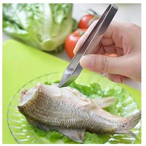 Pinces en acier inoxydable, épilateur de poisson en métal, bâtons de cuisine, os en fourrure d'os de poisson, pince à Animal, Barbecue Ferramentas - Product Image 3
