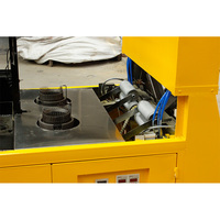 Marquer la vente entièrement automatique Double maille à tricoter Récureur faisant la machine Fil galvanisé Machines
