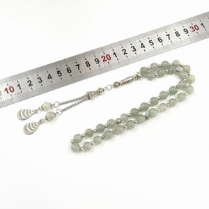 Cuentas <span class=keywords><strong>de</strong></span> Oración Islámicas, <span class=keywords><strong>Piedra</strong></span>, 8mm, 33 Piezas, Musulmanas, Brazalete Tabiha, Misbaha, Imam, Kerbai, Subha, Syrup, Peregrinación, Tasbih, Rosario - Product Image 4