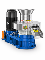 Machine à granulés à moule annulaire pour biomasse, moulin à granulés de bois pour combustible, machine industrielle à granulés à moule annulaire pour la fabrication de granulés de sciure et de paille