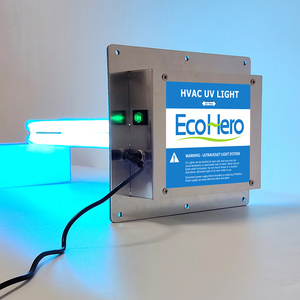 Aluminum Alloy G-218H Dual HVAC UV Lights Induct air Purifier with 2million <strong>Negative</strong> <strong>Ions</strong> for Hvac <strong>System</strong> Ac, Incl. 1years Bulbs - Product Image 2