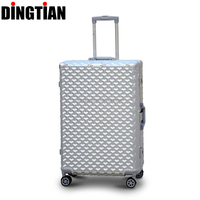 Bagages à cadre en aluminium robuste, antichocs et résistants aux rayures, idéaux pour les voyages en avion et une utilisation à long terme