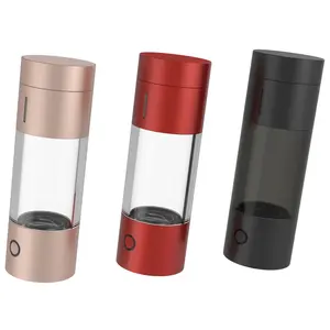 Factory Direct Sales Free Samples Rechargeable H2 Hydrogen Generator Quality Hydrogen Ionizer Water Cup Generator Bottle