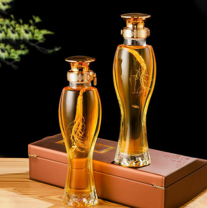 Bouteille de <span class=keywords><strong>vodka</strong></span> personnalisée par le fabricant, livraison rapide, bouteille d'huile en verre - Product Image 3