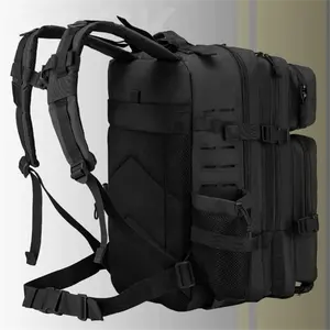 Ransel taktis olahraga Fitness GYM luar ruangan ransel Molle 45L ransel serangan tahan air