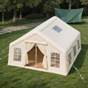 Tente de camping gonflable luxueuse et confortable, tissu Oxford de haute qualité, grand espace pour les aventures en famille en plein air - Product Image 3