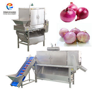Máquina Peladora de Cebollas Comercial Tipo Cadena, Máquina Peladora de Cebollas por Aire OTP-1000 - Product Image 1