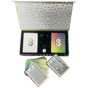 Paquete de caja magnética de tapa dura Ideas de fecha personalizadas Juego de mesa Imprimir Pareja Get Deep Married Game Card Set Impresión - Product Image 1